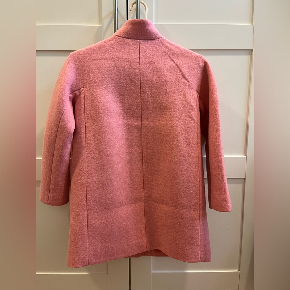 Crewcuts girls pink city pea coat size 10, worn twice - Picture 8 of 13